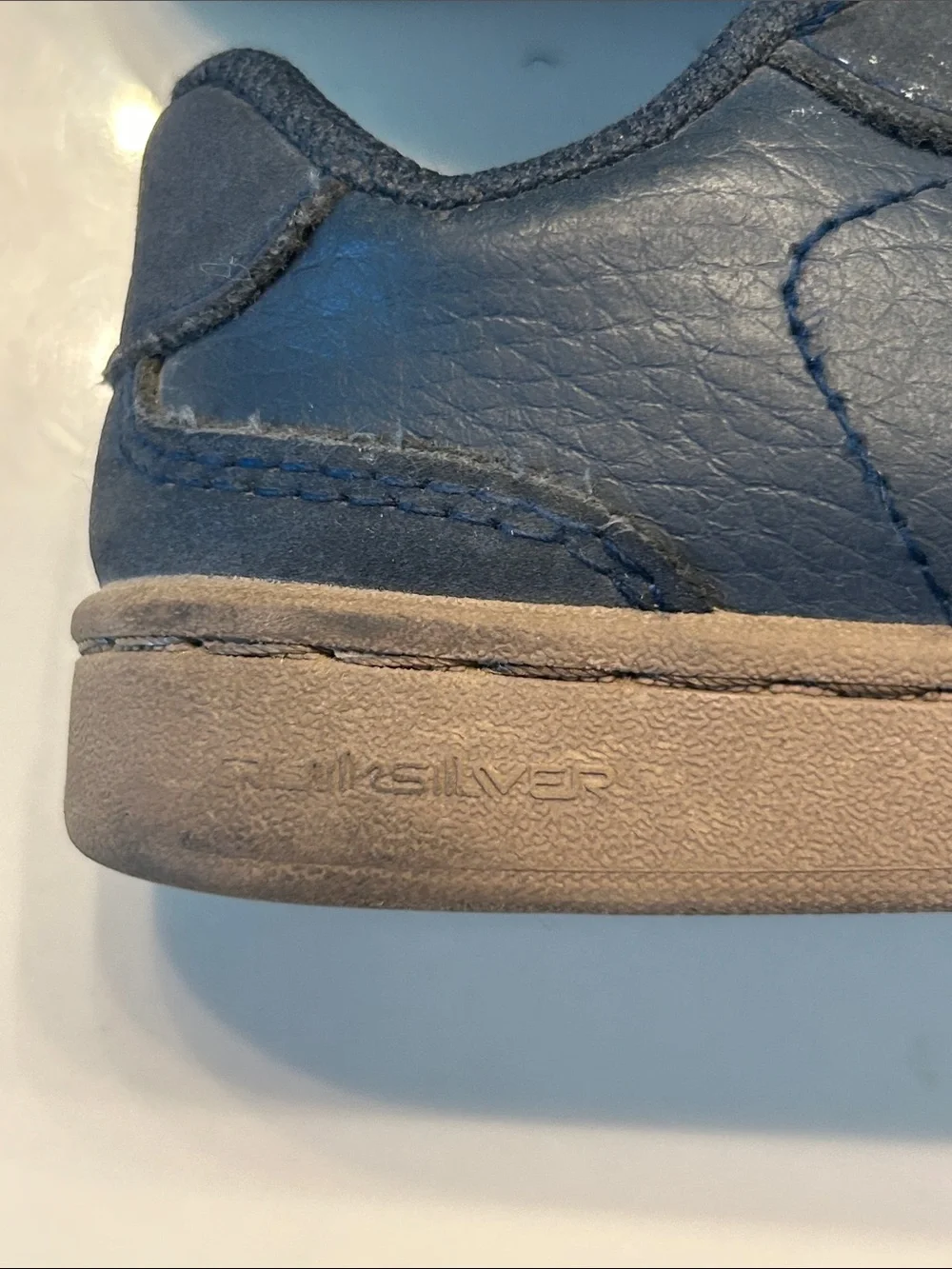 Quiksilver Kids Navy Blue Velcro Sneakers